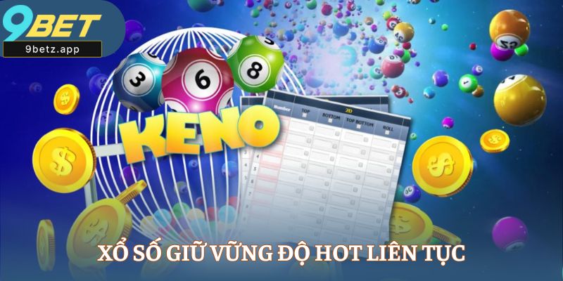 Xổ số giữ vững độ hot liên tục